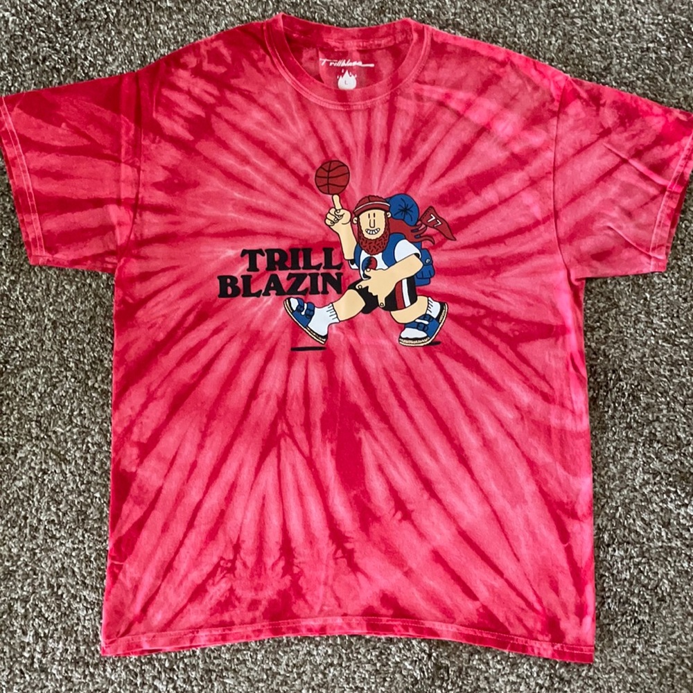 Trill Blazin Grateful Dead Tie Dye Shirt